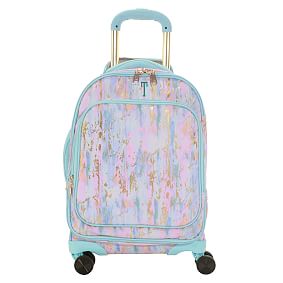 Jet-Set Artsy Recycled Carry-on Luggage