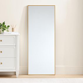 Metal Framed Full Length Mirror (23"x57")
