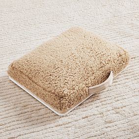 Simple Cozy Sherpa Latte Lapdesk
