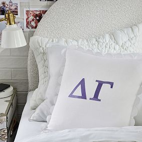 Sorority Scallop Pillow Cover