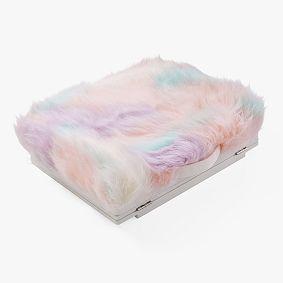 Unicorn Faux-Fur Charging Lapdesk