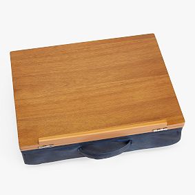 Adjustable Lapdesk - Vegan Leather Navy