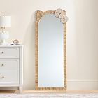 PB teen 姿見鏡　装飾的なフィリグリー全身鏡（24インチ×60インチ） Full Length Mirrors: Floor & Over the Door | Pottery Barn Teen