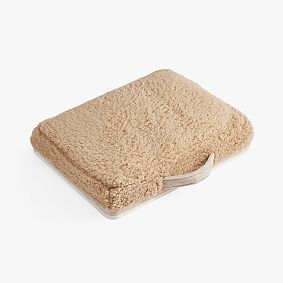 Simple Cozy Sherpa Latte Lapdesk