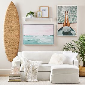Woven Surfboard Decor