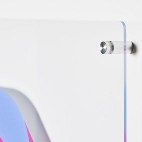 Acrylic Square Decal Monogram