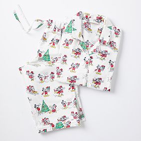 Disney Mickey Mouse Holiday Flannel Pajama Set