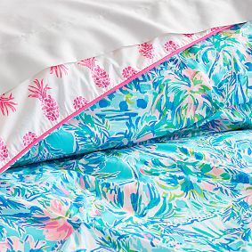 Lilly Pulitzer Pineapple Party Duvet Cover