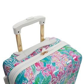Lilly Pulitzer Via Amore Floral Channeled Hard-Sided Luggage