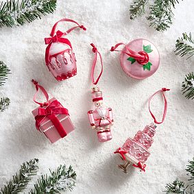 LoveShackFancy Mercury Glass Ornaments - Set of 5