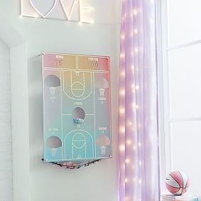 Ombre Basketball Beanbag Toss Game