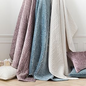 Open Box: Velvet Pick-Stitch Quilt