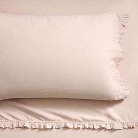 Soft Gauze Mini Ruffle Sheet Set
