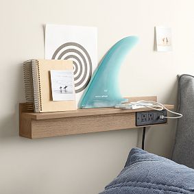 No Nails Plug-In Charging Ledge with USB A/C (24")