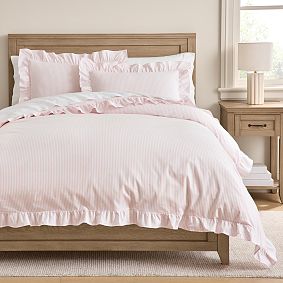 Ruffle Stripe Duvet Cover