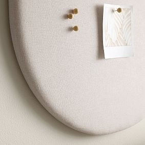 No Nails Oval Pinboard