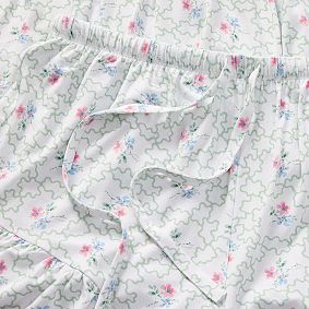 Hill House Home Clematis Scallop Short Pajama Set