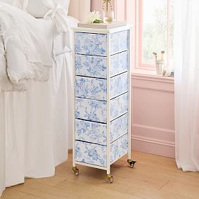 LoveShackFancy 6-Drawer Cart (14.75"x39.25")