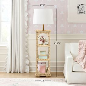 Woven Display Floor Lamp (58.75")