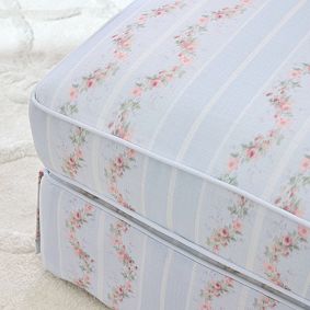 LoveShackFancy Auburn Ottoman (28")
