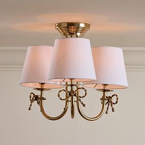 Forget-Me-Knot Flush Mount (14.5")