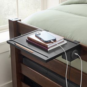 Charging Bedside Tray with USB A/C (6"x11.75")