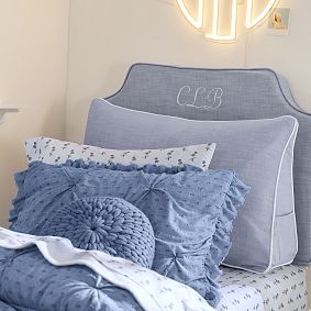 Chambray Wedge Pillow