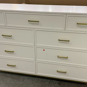 Open Box: Blaire 9-Drawer Grand Dresser (63.5"W x 19"D) - Simply White