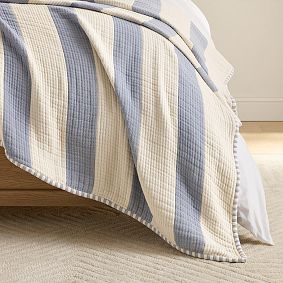 Cabana Stripe Bed Blanket