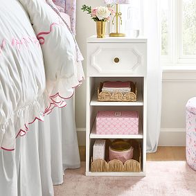 Polished Tall Nightstand (15")