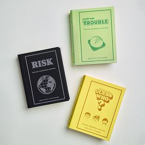 Vintage Bookshelf Collection 3-Pack: Guess Who®, Risk®, Trouble®
