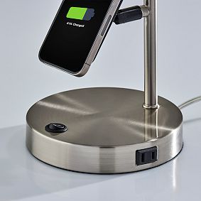 Wyatt SuperCharger Desk Lamp (22")