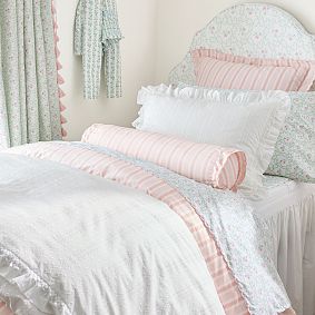 Hill House Home Variegated Stripe Bolster Pillow