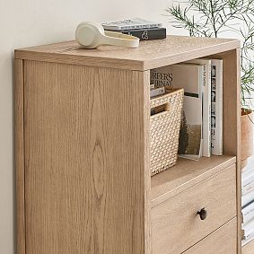 Keaton 2-Drawer Bookcase (22")