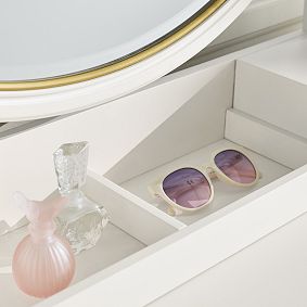 LoveShackFancy Parisian Storage Vanity Desk (56")