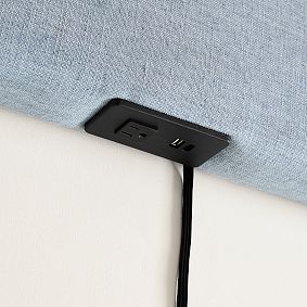 Smart Chelsea Piped No Nails Dorm Headboard