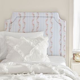 LoveShackFancy Auburn Tufted No Nails Dorm Headboard