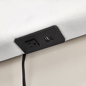 No Nails Millie Piped Smart Wall Mounted Headboard