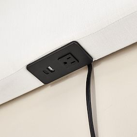 Smart Auburn Tufted No Nails Dorm Headboard