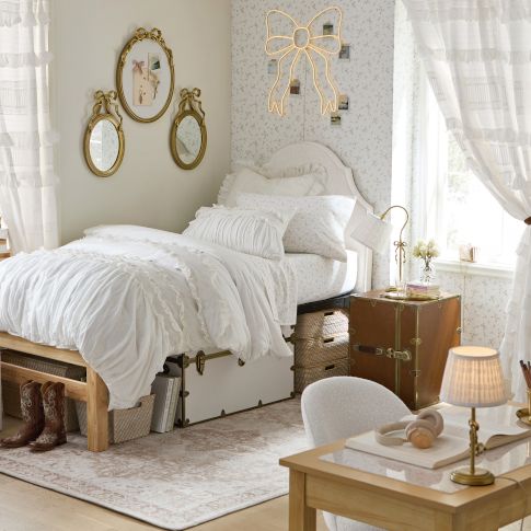 LoveShackFancy Western Whimsy Dorm Room