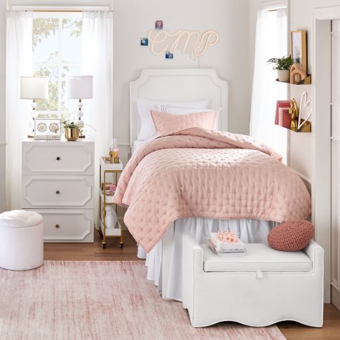 Blush Crush Dorm Room