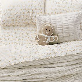 Metallic Fa La La La Sheet Set