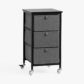 Rolling 3-Drawer Cart