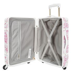 LoveShackFancy Garden Party Damask Hardsided Spinner