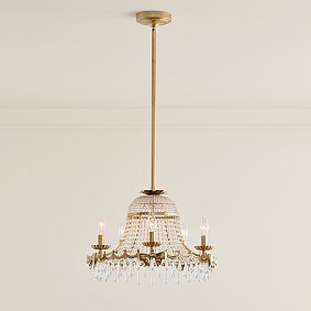 LoveShackFancy Crystal Chandelier