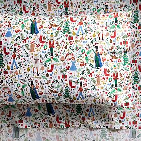 Rifle Paper Co. Nutcracker Organic Sheet Set