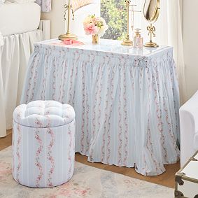 LoveShackFancy Sun Terrace Desk Skirt