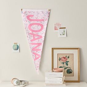 LoveShackFancy Personalized Pennant Flag