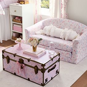 LoveShackFancy Scallop Eyelet Bolster Pillow