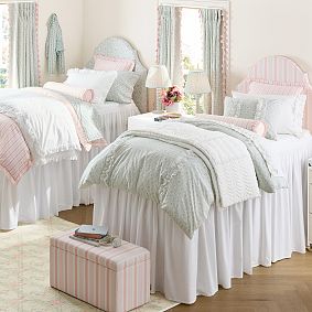 Hill House Home Variegated Stripe Euro Pillow Cover